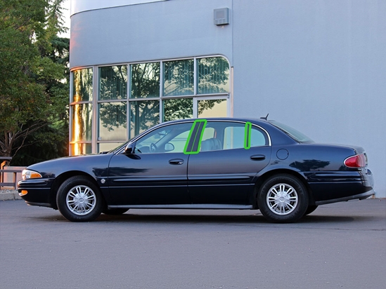 Buick LeSabre 2000-2005 Pillar Post Trim Installation Location