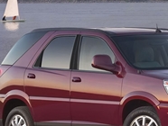 Buick Rendezvous 2002-2007 Gloss Black Pillar Trim Diagram