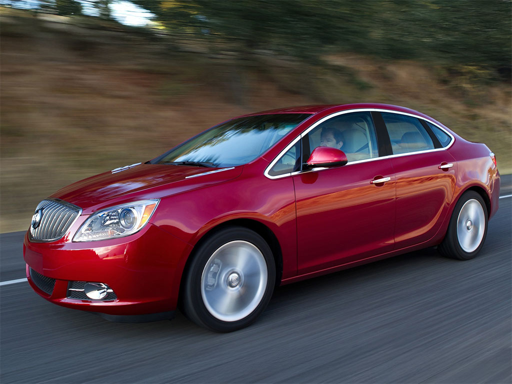 Buick Verano 2012-2017 Piano Black Pillar Trim