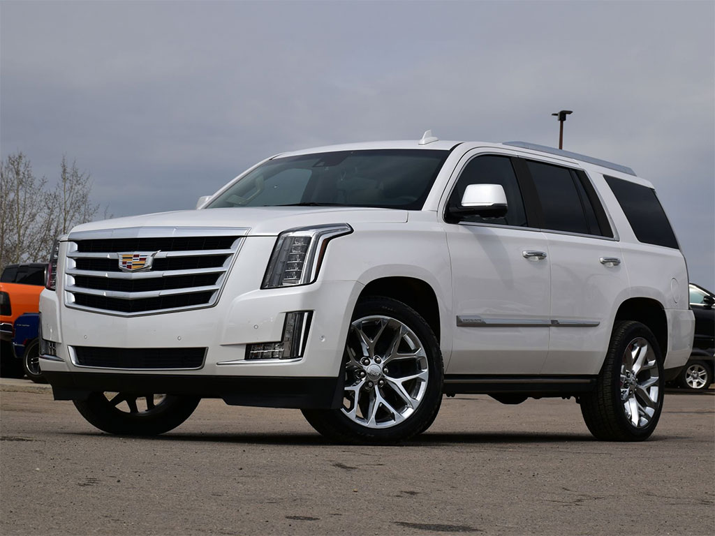 Cadillac Escalade 2015-2020 Piano Black Pillar Trim