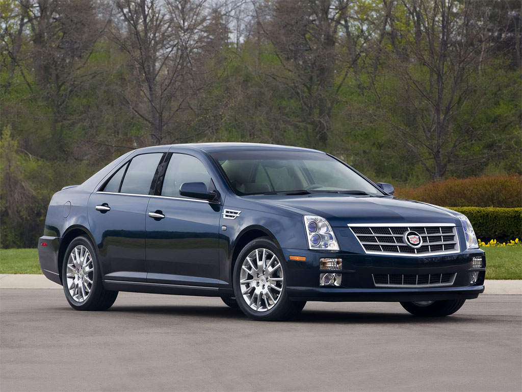 Cadillac STS 2005-2011 Camo Pillar Trim