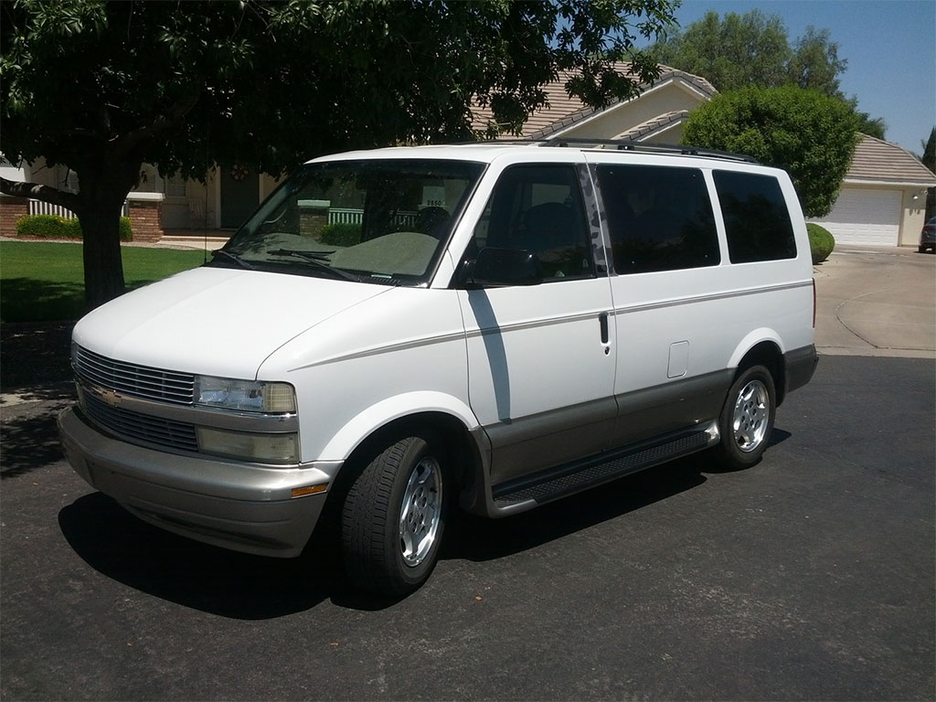 Chevrolet Astro 1990-2005 Standard Passenger Van Camo Pillar Trim