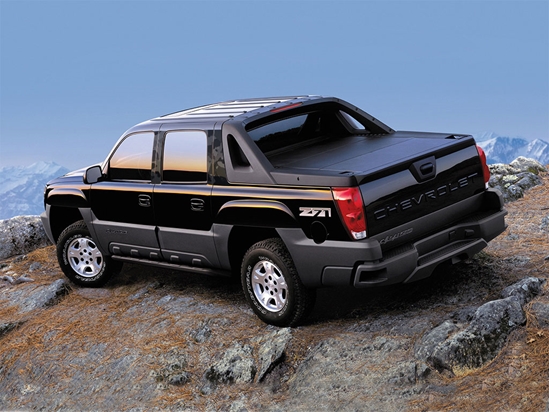 Chevrolet Avalanche 2007-2013 Camo Pillar Trim