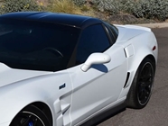 Chevrolet Corvette 2005-2010 Gloss Black Pillar Trim Diagram