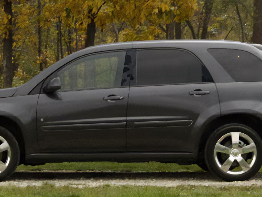 Chevrolet Equinox 2005-2009 Camo Pillar Trim Diagram