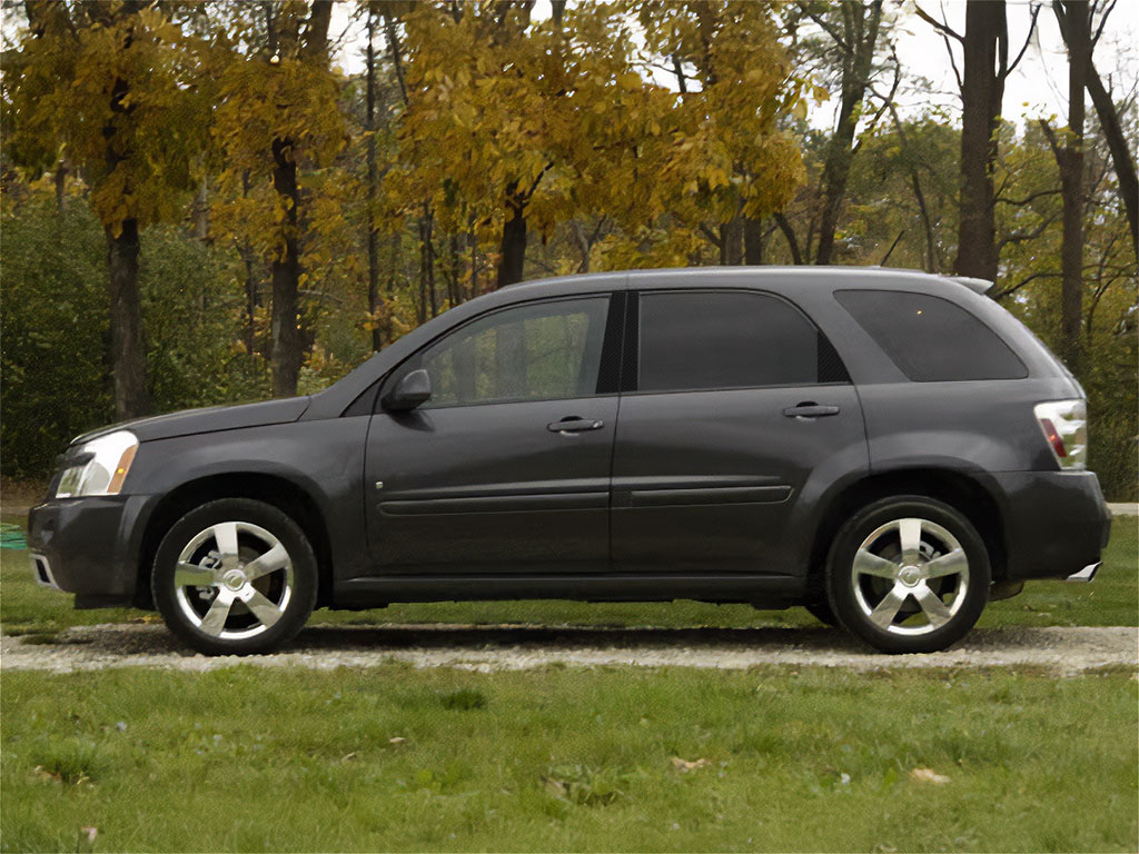 Chevrolet Equinox 2005-2009 Carbon Fiber Pillar Trim