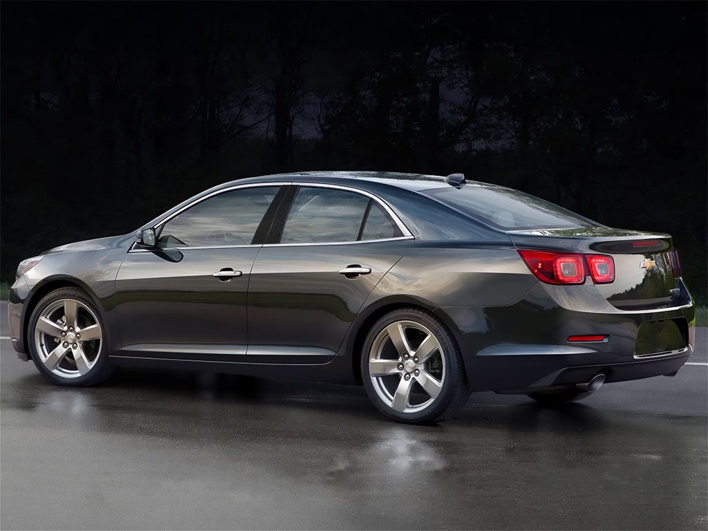 Chevrolet Malibu 2013-2015 Carbon Fiber Pillar Trim