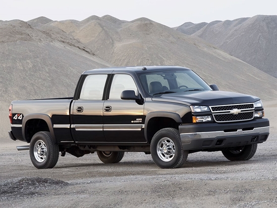 Chevrolet Silverado 2000-2006 Extended Cab Carbon Fiber Pillar Trim