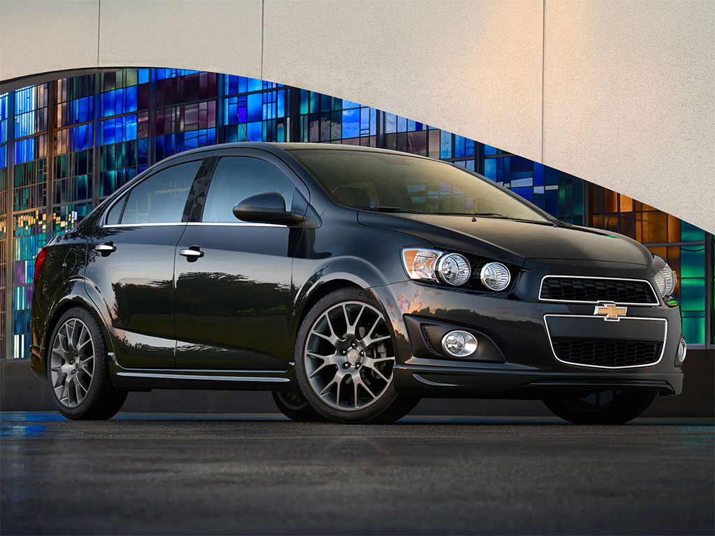 Chevrolet Sonic 2012-2015 Sedan Camo Pillar Trim