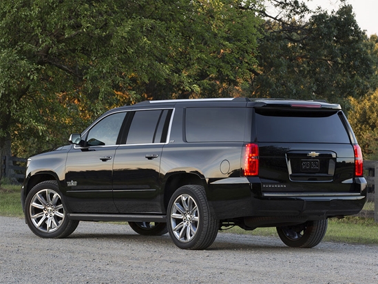 Chevrolet Suburban 2007-2014 Carbon Fiber Pillar Trim