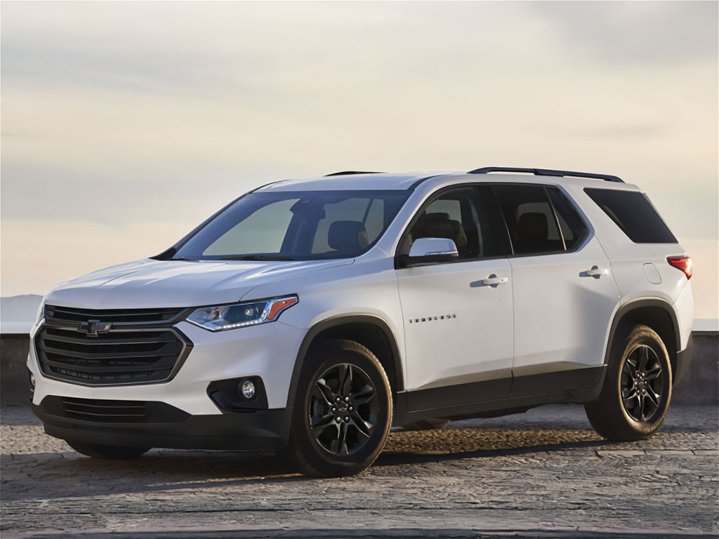 Chevrolet Traverse 2018-2023 Matte Black Pillar Trim