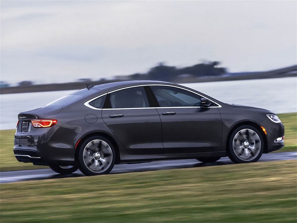 Chrysler 200 2011-2014 Sedan Carbon Fiber Pillar Trim