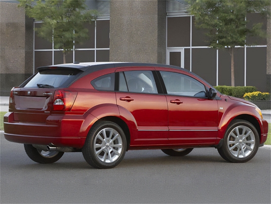 Dodge Caliber 2007-2012 Matte Black Pillar Trim