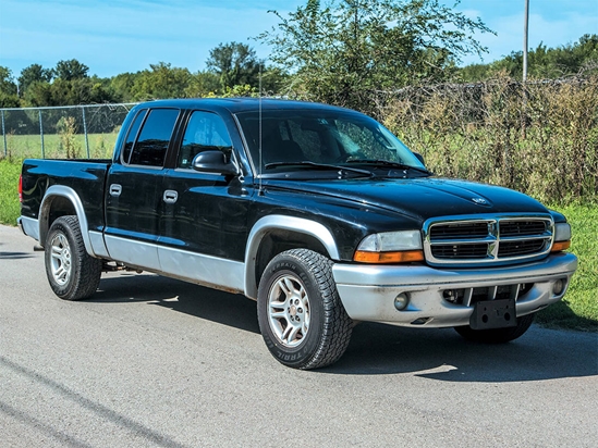 Dodge Dakota 1997-2004 (Extended Cab) Carbon Fiber Pillar Trim