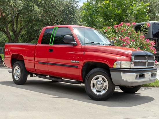 Dodge Ram 1994-2001 Pillar Post Trim Installation Location