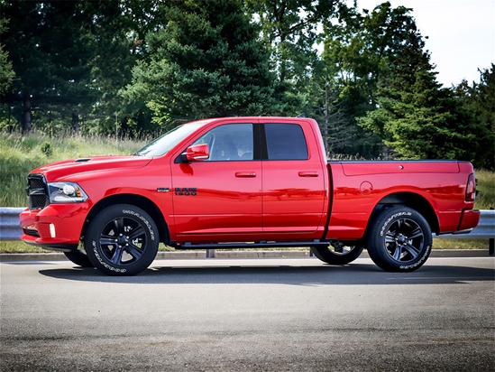 Dodge Ram 2009-2018 Crew Cab / Quad Cab Carbon Fiber Pillar Trim