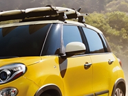 Fiat 500L 2014-2020 Matte Black Pillar Trim Diagram