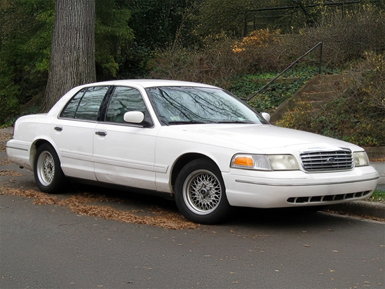 Ford Crown Victoria 1992-2011 Camo Pillar Trim