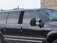 Ford Excursion 2000-2005 Carbon Fiber Pillar Trim Diagram