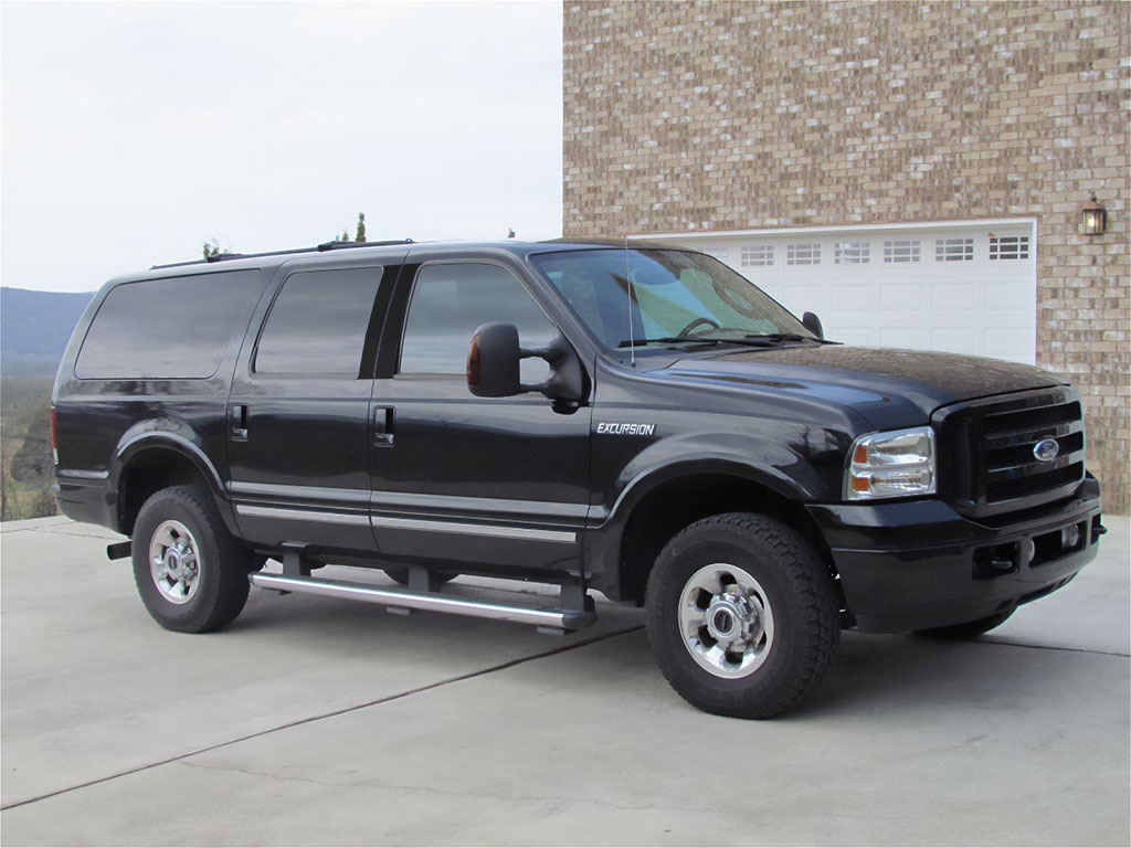 Ford Excursion 2000-2005 Carbon Fiber Pillar Trim