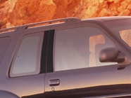 Ford Explorer 1991-2001 (Sport) Matte Black Pillar Cover Diagram