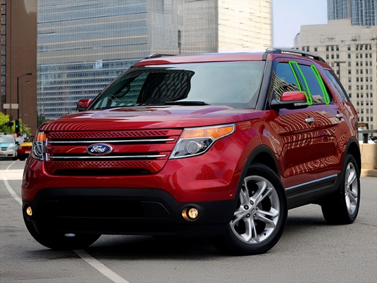 Ford Explorer 2002-2010 Pillar Post Trim Installation Location