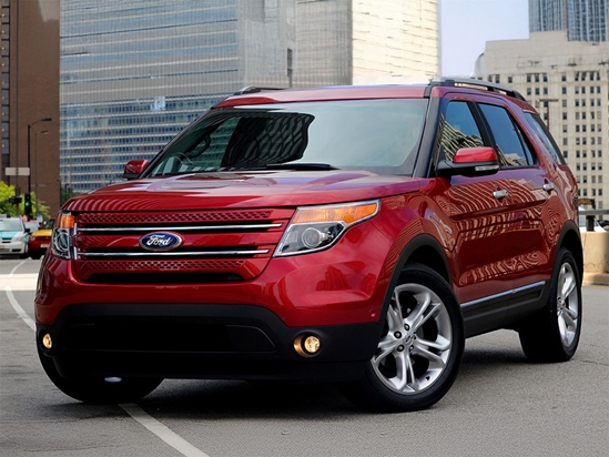 Ford Explorer 2002-2010 Carbon Fiber Pillar Trim