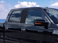 Ford F-150 2004-2014 Regular Cab Matte Black Pillar Trim Diagram