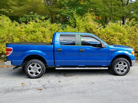 Ford F-150 2004-2014 SuperCab / SuperCrew Pillar Post Trim Installation Location