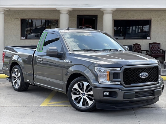 Ford F-150 2015-2024 Regular Cab Pillar Post Trim Installation Location