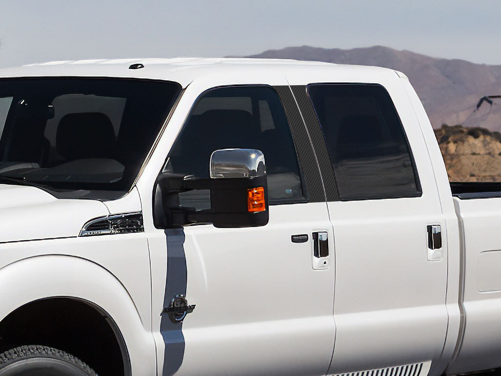 Rtrim™ Ford F-350 1999-2014 Carbon Fiber Pillar Post Trim