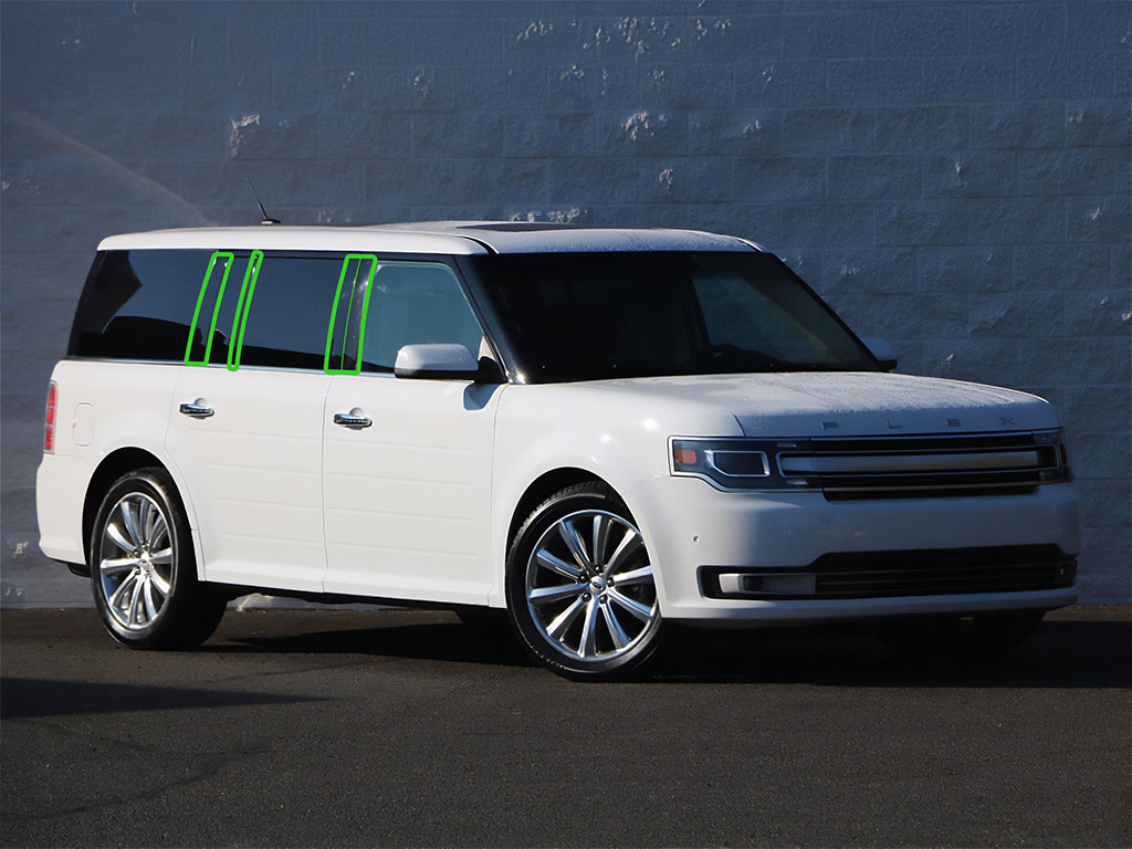 Ford Flex 2009-2019 Pillar Post Trim Installation Location