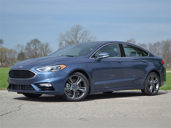 Ford Fusion 2013-2020 Piano Black Pillar Trim