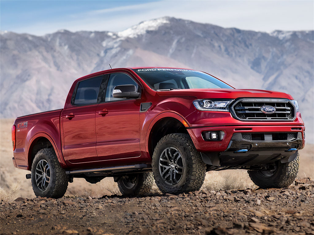 Ford Ranger 2019-2022 Crew / Extended Cab Camo Pillar Trim