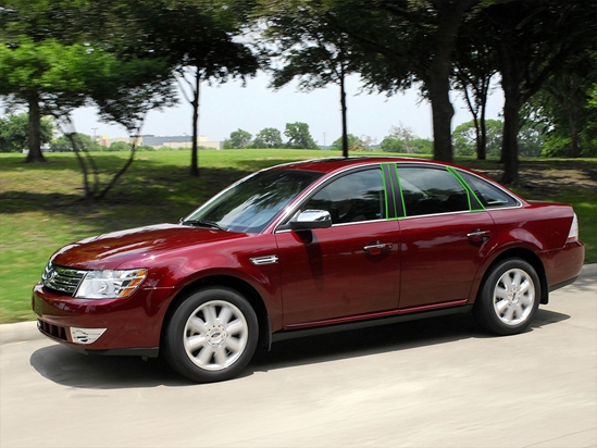 Ford Taurus 2008-2009 Pillar Post Trim Installation Location