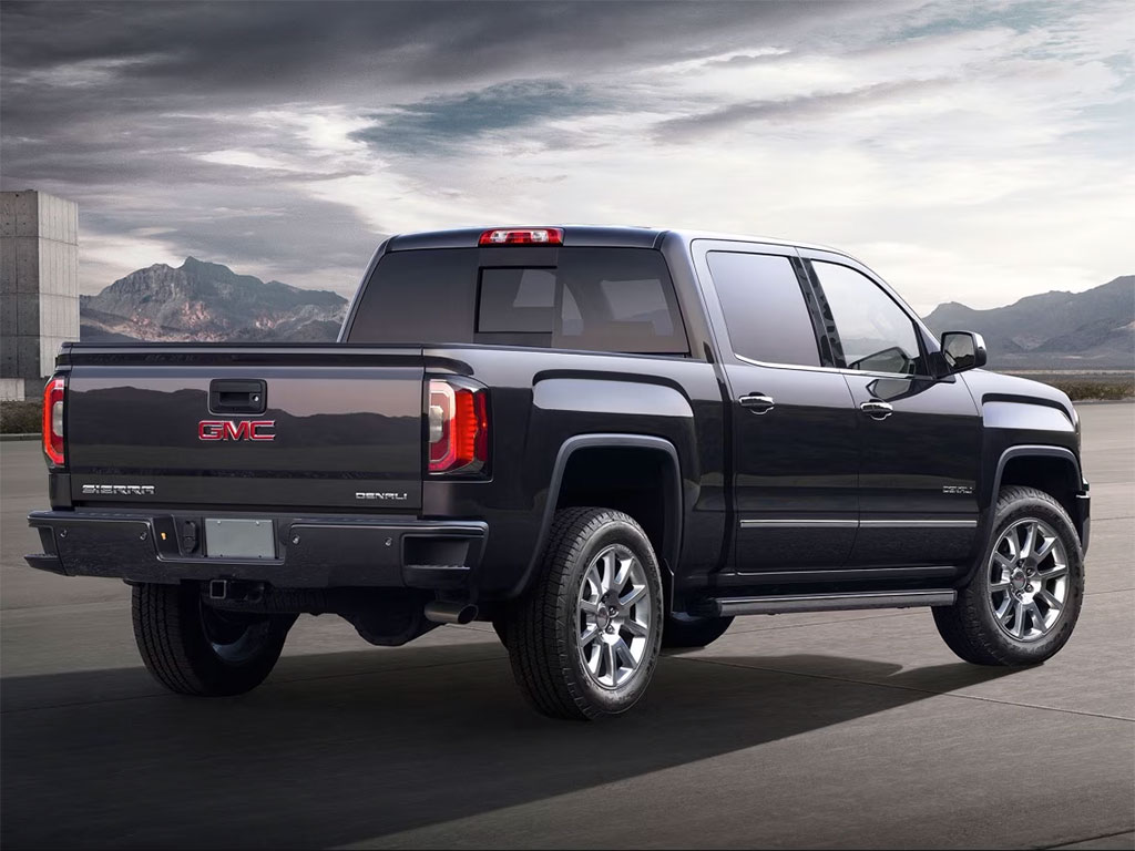 GMC Sierra 2014-2018 1500 Crew / Extended Cab Camo Pillar Trim