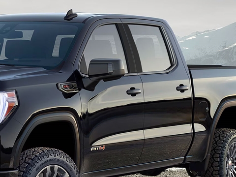 Rtrim™ GMC Sierra 2015-2019 (2500 / 3500 Crew / Extended Cab) Pillar Post Trim