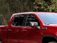 GMC Sierra 2019-2024 1500 Crew Cab Custom Pillar Trim Diagram