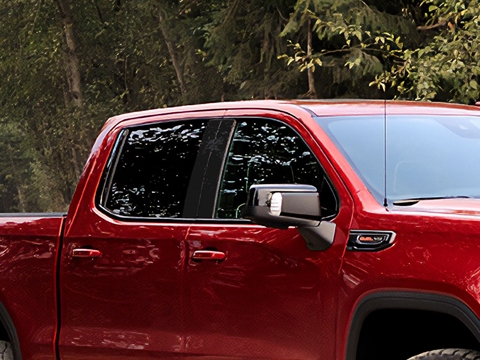 Rvinyl™ GMC Sierra 2019-2024 (1500 Crew / Extended Cab) Pillar Covers