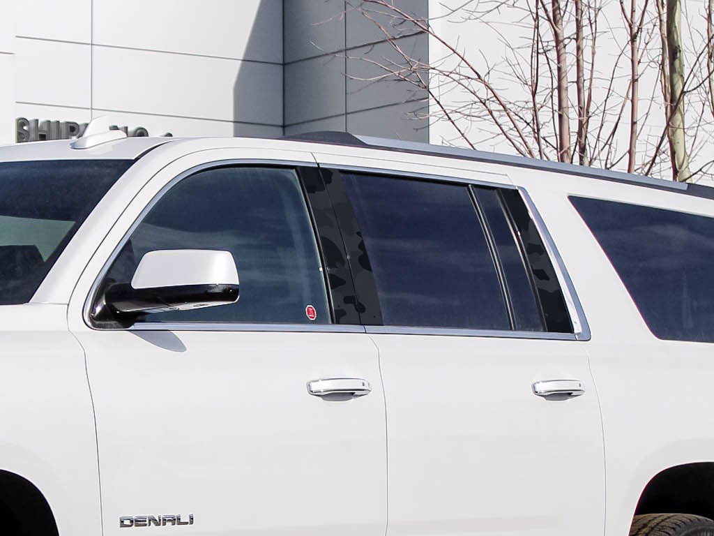 GMC Yukon 2015-2020 Camo Pillar Trim Diagram