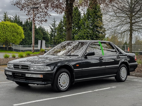 Honda Accord 1990-1993 Sedan Pillar Post Trim Installation Location