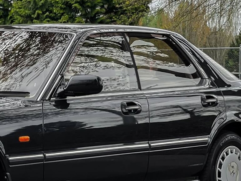 Rtrim™ Honda Accord 1990-1993 Gloss Black Pillar Post Trim (Sedan)