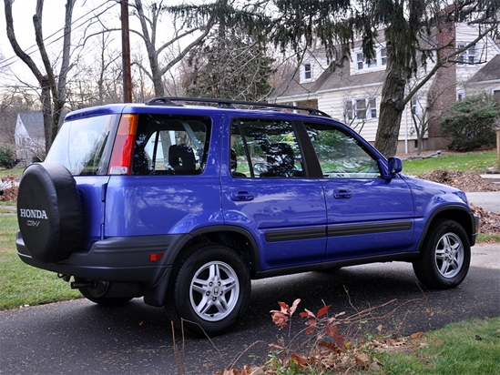 Honda CR-V 1997-2001 Piano Black Pillar Trim