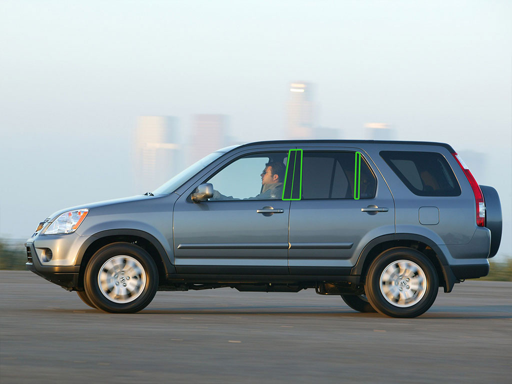 Honda CR-V 2002-2006 Pillar Post Trim Installation Location