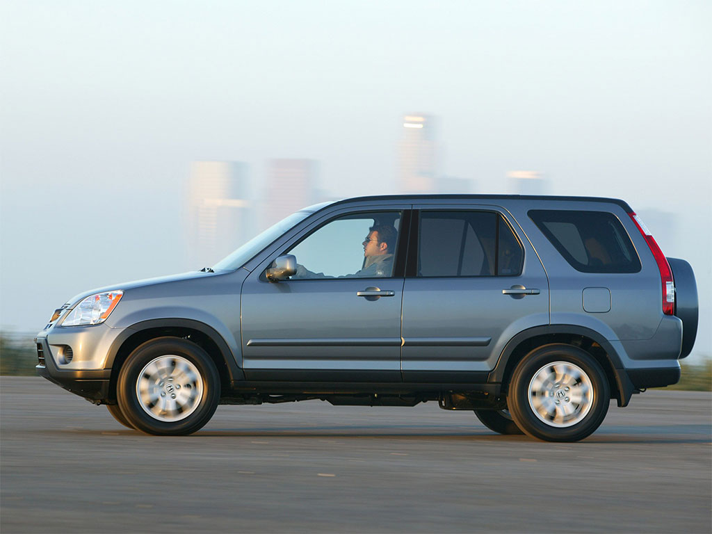 Honda CR-V 2002-2006 Piano Black Pillar Trim