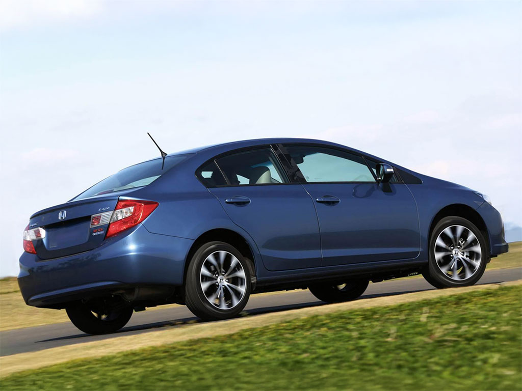 Honda Civic 2012-2015 Sedan Camo Pillar Trim