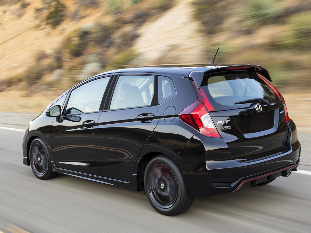 Honda Fit 2014-2020 Piano Black Pillar Trim