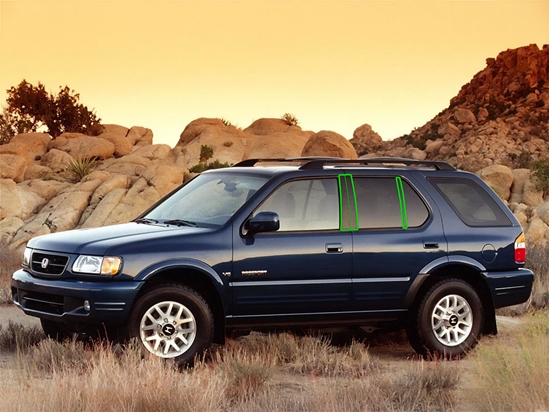 Honda Passport 1998-2002 Pillar Post Trim Installation Location