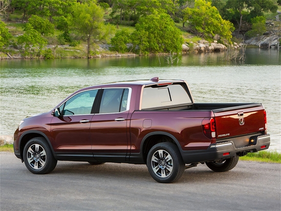 Honda Ridgeline 2017-2024 Matte Black Pillar Trim