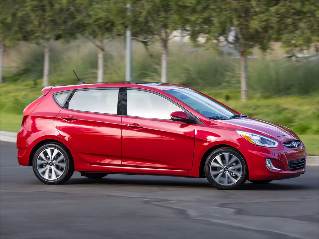 Hyundai Accent 2012-2017 Sedan Camo Pillar Trim